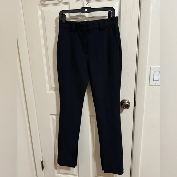 A.L.C. Classic Black Straight Leg Pants - Picture 1 of 4